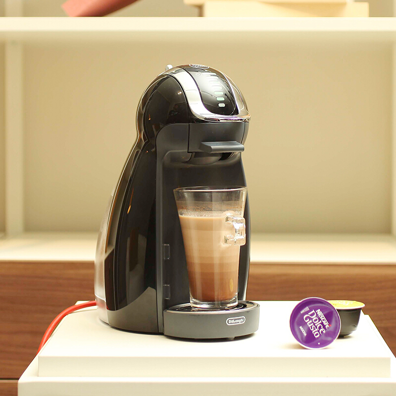 雀巢多趣酷思(Nescafe Dolce Gusto) 升级款胶囊咖啡机 家用 商用 全自动胶囊机 Genio星光红/钢琴黑/玫瑰金